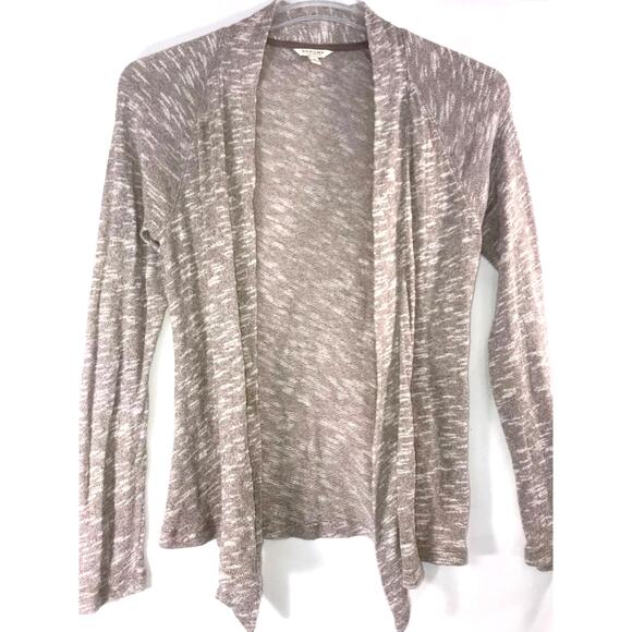 Sonoma Tan 100% Cotton Duster Sweater Small S - Picture 1 of 4